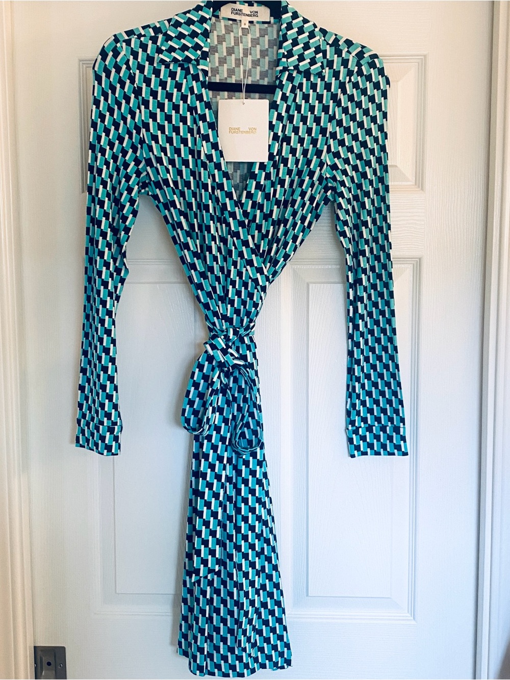 NWT Diane Von Furstenberg Wrap Dress Size Small